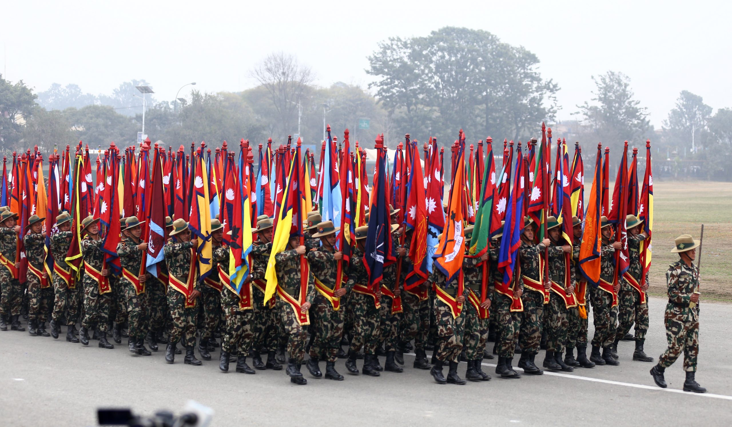 नेपाली सेनालाई स्वास्थ्य सामग्री सहयोग प्राप्त