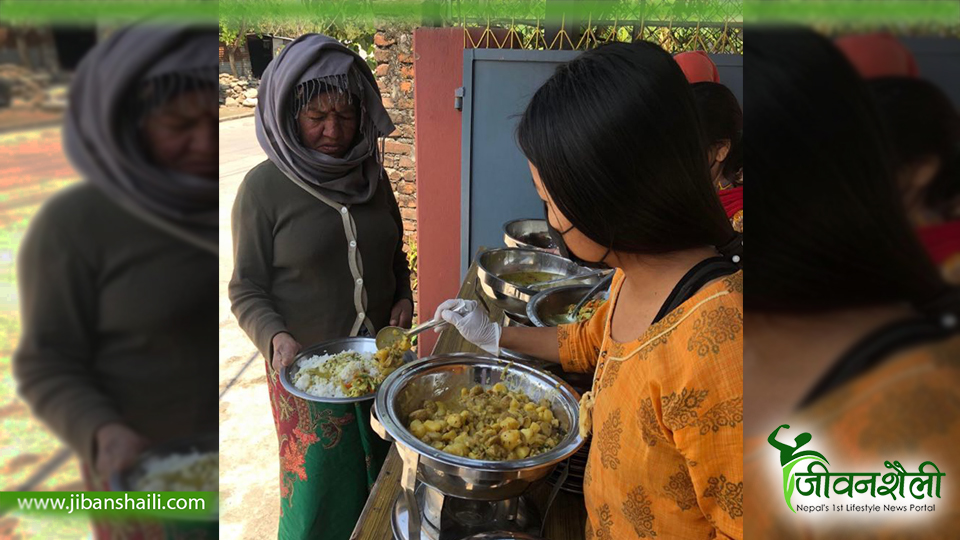चाउचाउ र बिस्कुटबाट शुरु भएको अभियान निःशुल्क खानासम्म
