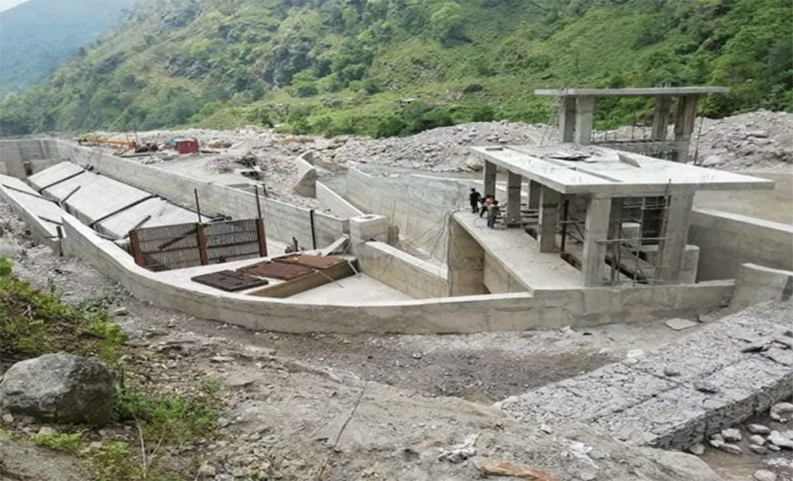 माथिल्लो दोर्दी ‘ए’  निर्माण बन्द