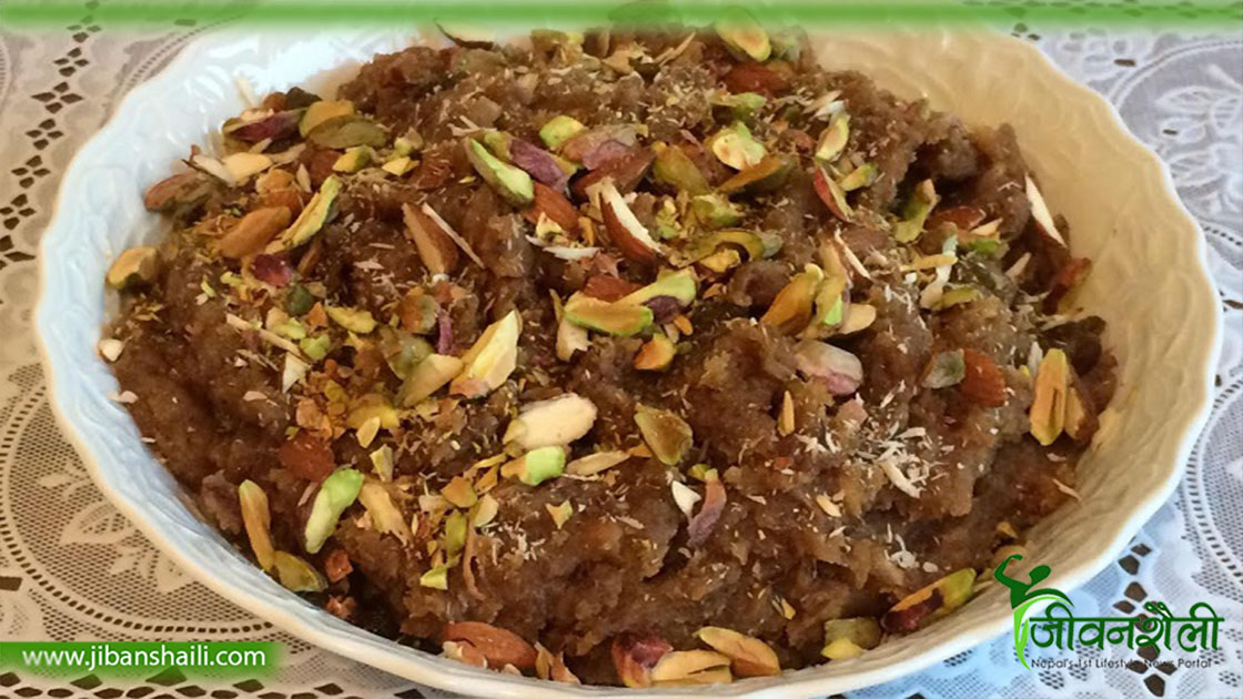 दिमाग तेज बनाउन खानुहोस् ओखर-बादाम हलुवा