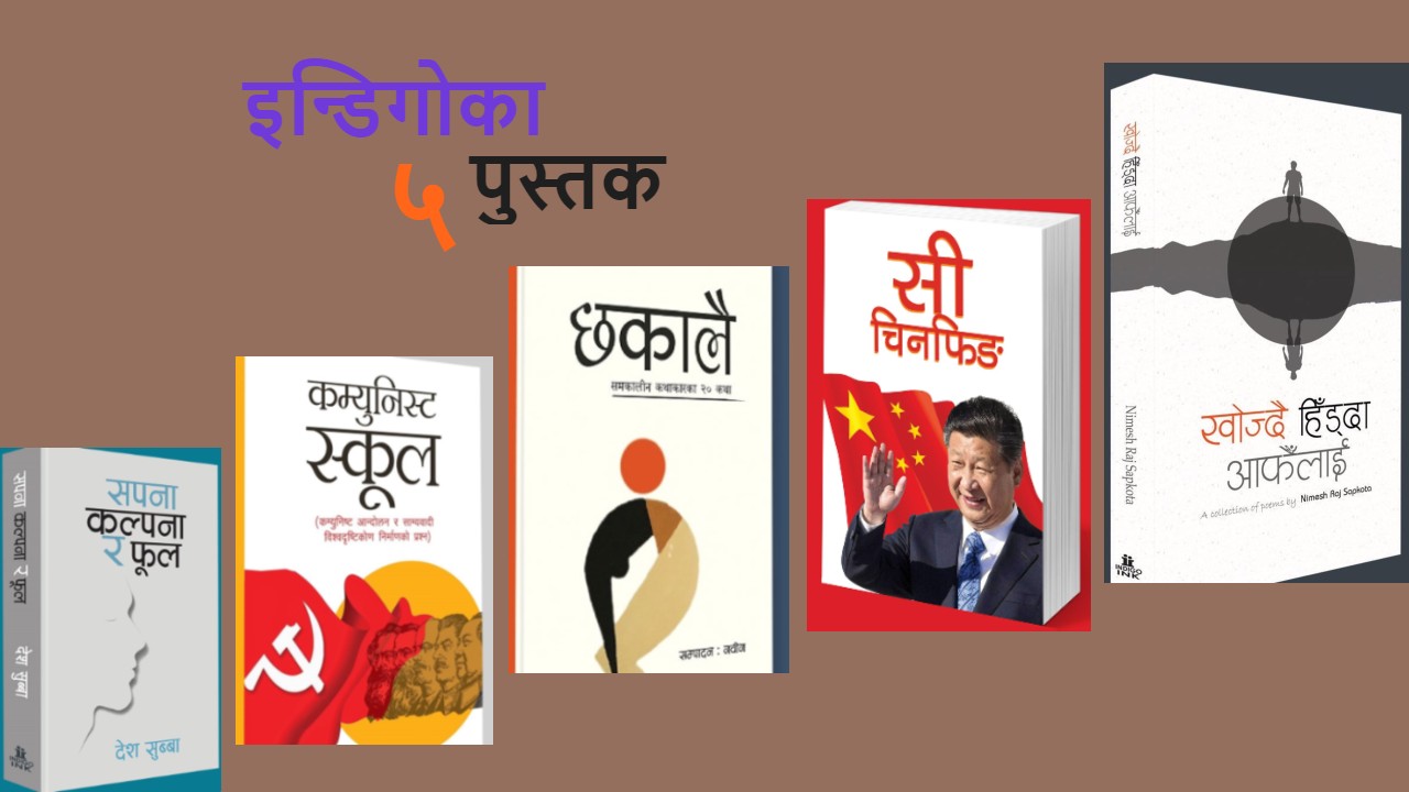 दशैंमा इन्डिगो इन्कका ५ पुस्तक