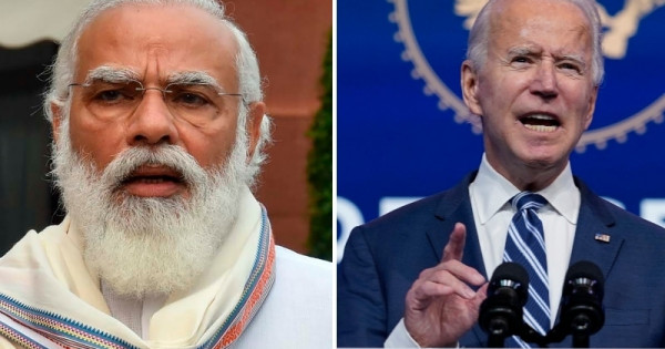 मोदी र बाइडेनबीच फोन वार्ता