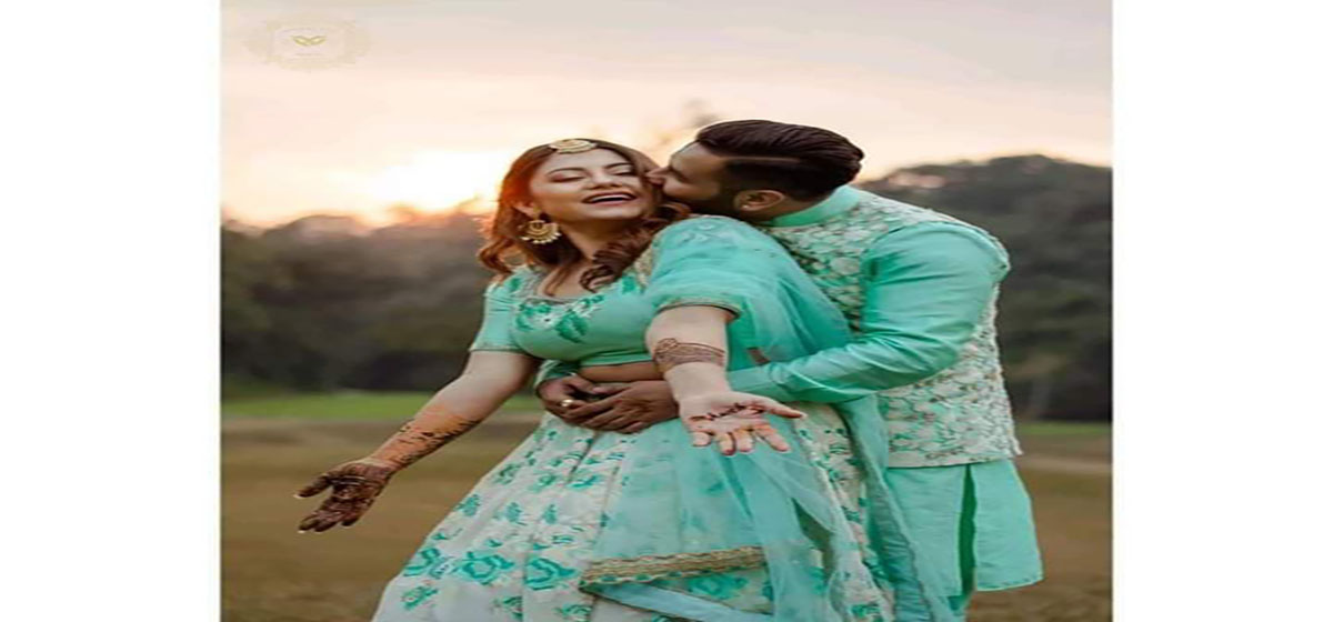 नायिका श्वेता खड्काको मेहेन्दी सेरेमोनी