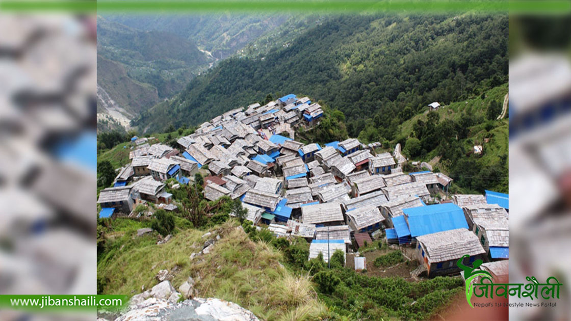 तामाको सिरानीमा सुतेको नर्जा