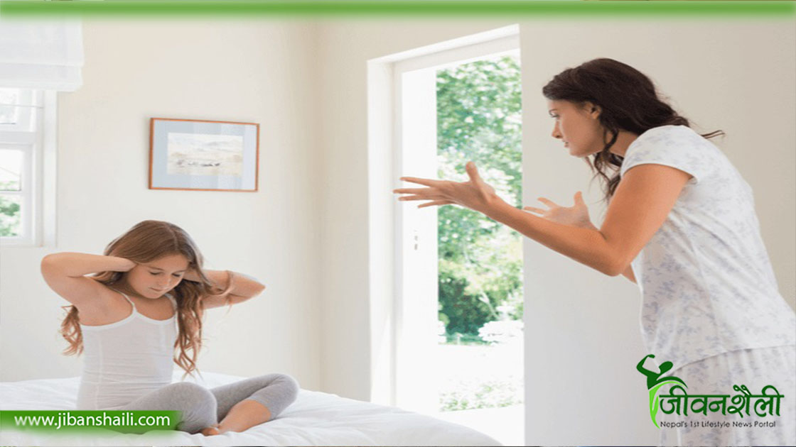 अभिभावकको चिच्याहटले बच्चाको मनोविज्ञानमा असर