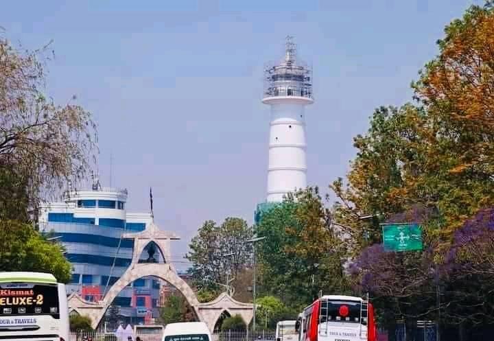 पुनर्निर्मित धरहराको उद्घाटन