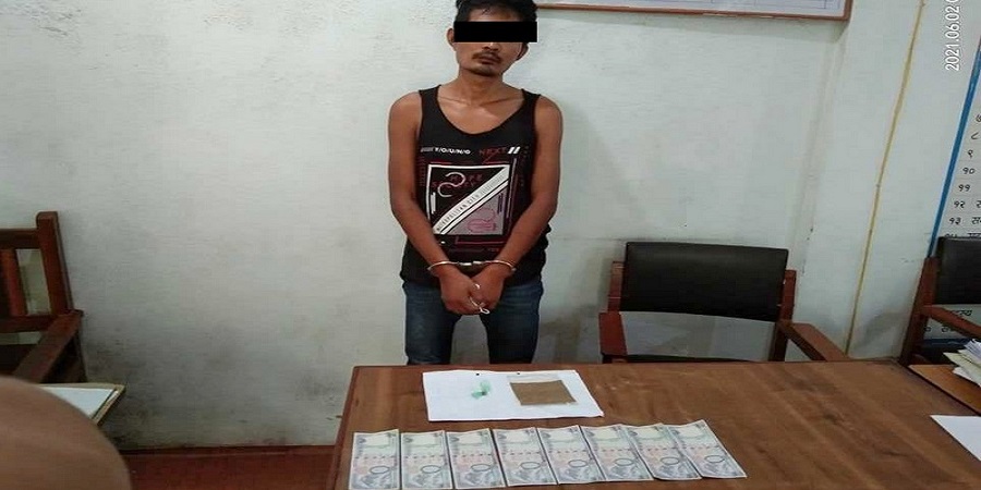 नक्कली नोट र लागुऔषधको कारोबार गर्ने एकजना पक्राउ