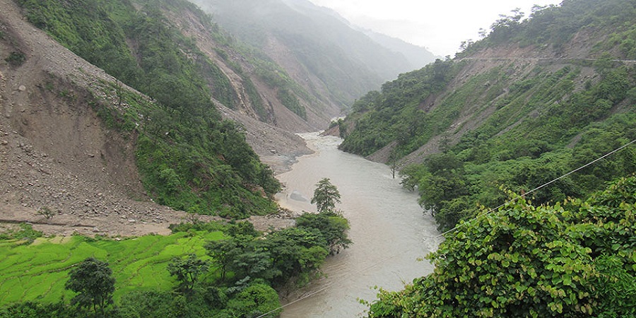 बुढीगंगा नदी थुनियो, सतर्कता अपनाउन आग्रह