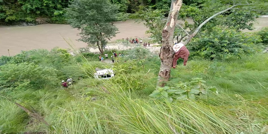 गुल्मीमा जीप दुर्घटना हुँदा तीन जनाको मृत्यु