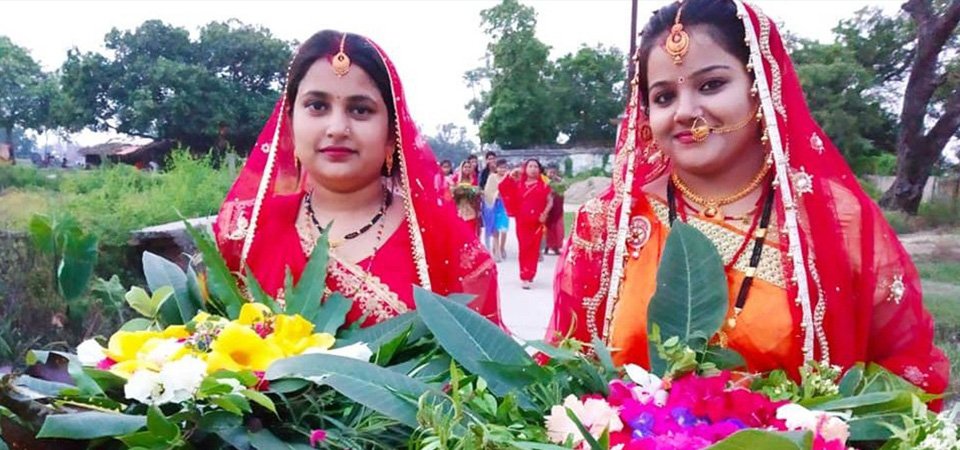 मिथिलामा मधुश्रावणी पर्व प्रारम्भ