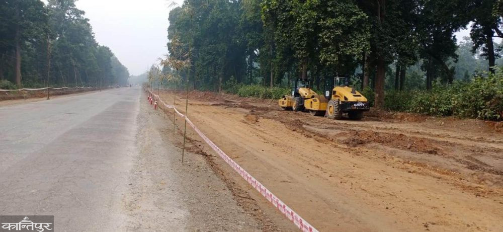 नारायणगढ बुटवल सडक दुईतर्फी सञ्चालन