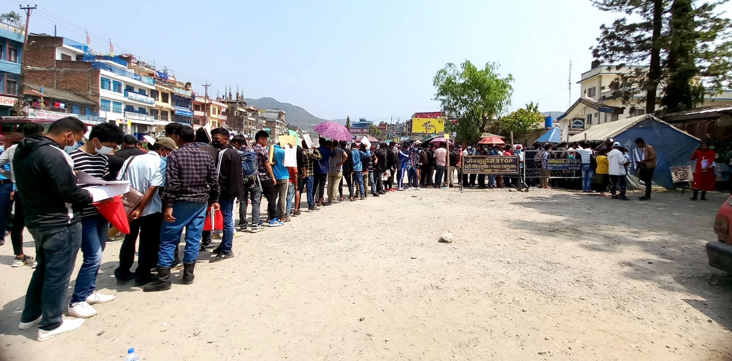 म्यादी प्रहरीमा तेब्बरको आवेदन