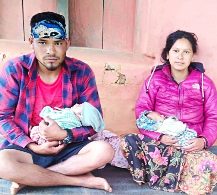 विपन्न परिवारमा जुम्ल्याहा शिशु जन्मिए, आमा र शिशुको स्याहारमा समस्या
