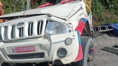 बोलेरो दुर्घटना हुँदा ९ जना घाइते