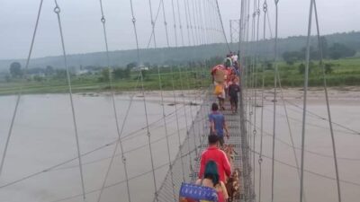 सप्तकोशीले कटान सुरु गरे पछि श्रीलंका टापुका बासिन्दा सुरक्षितस्थलतर्फ