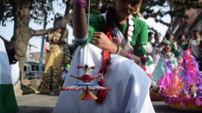 माइती घरमा ‘समा चकेवा’को रौनक (फाेटाे फिचर)